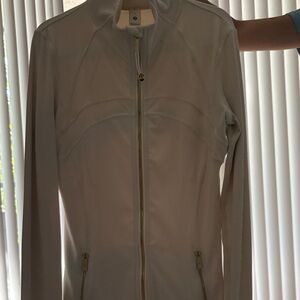 Women's lululemon ivory gold jacket